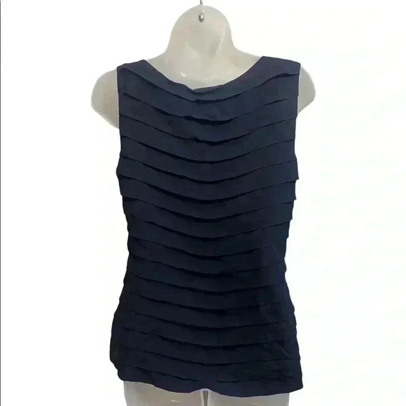 Tory Burch Waltraud Silk Tiered Top - Picture 3 of 7